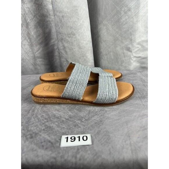 Andre Assous Women's Size US 6 EU 36 Galia Featherweights Sandal Gray $149 - Picture 2 of 7